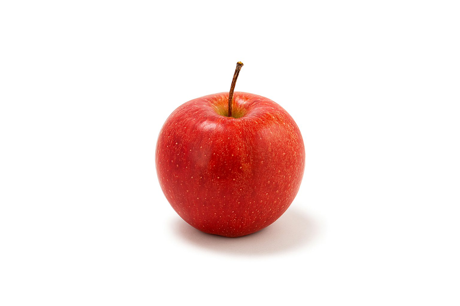 Single pink lady apple